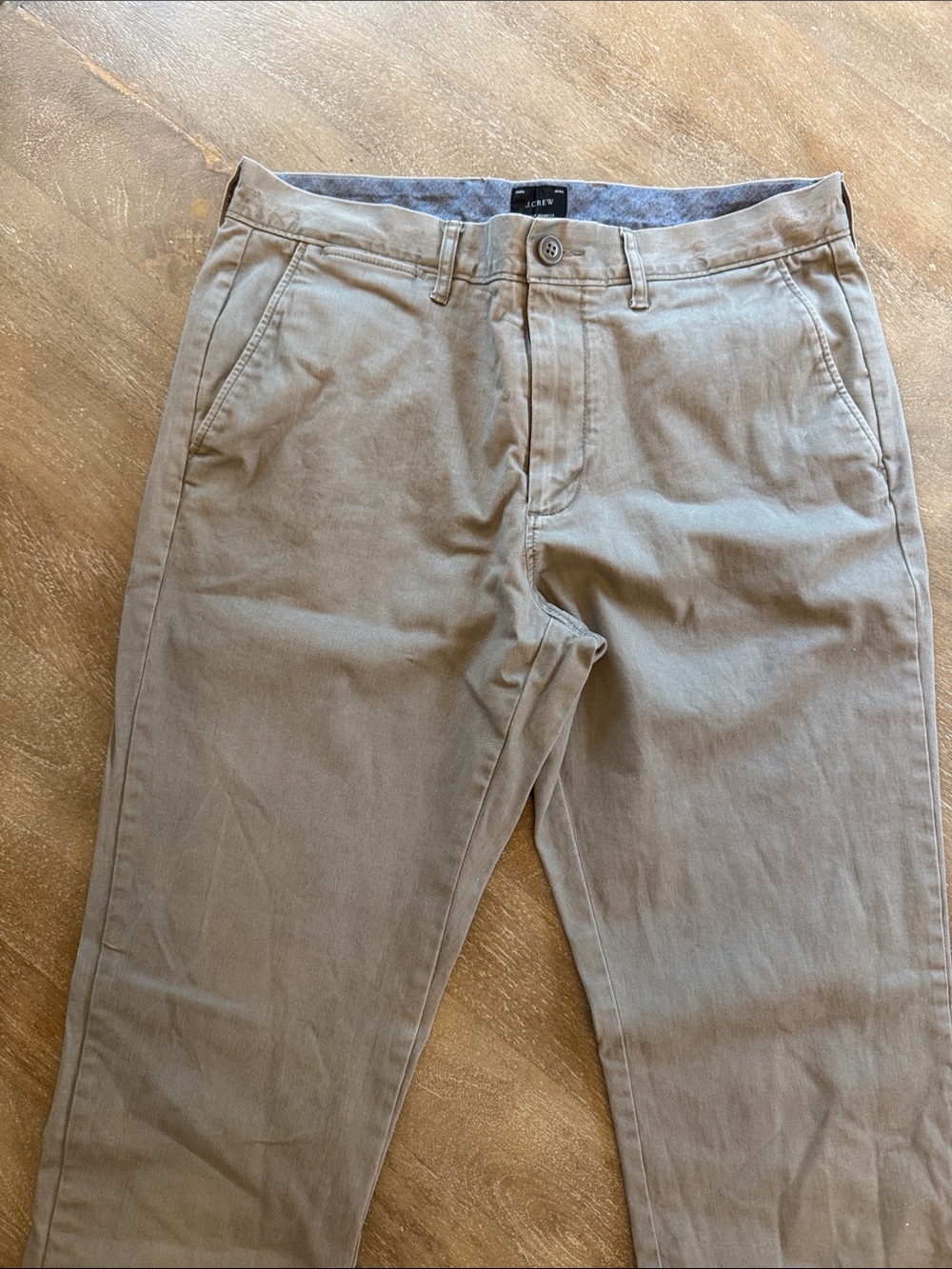 J. Crew Men's Chino Pants in Gray- 770 Straight in Sz 31x32